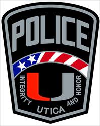 uop Utica Police Logo